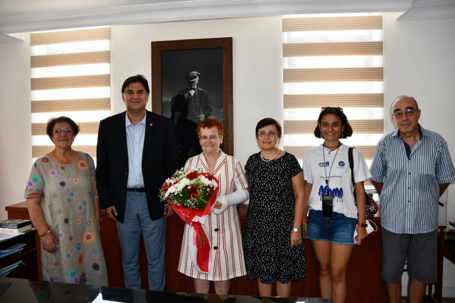 ÇYDD Genel Başkanı Ayşe Yüksel’den Başkan Karaca’ya Ziyaret